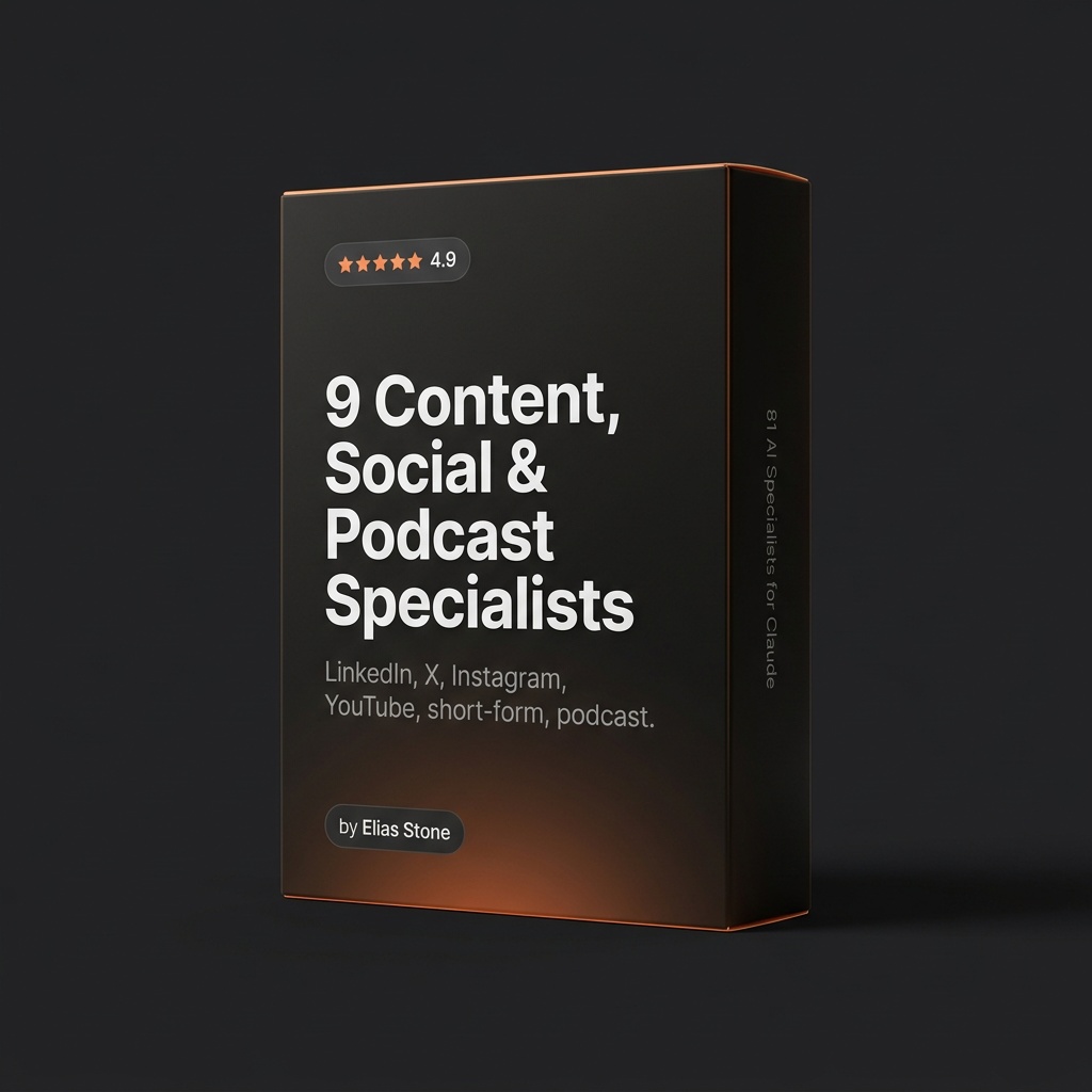 Content, Social & Podcast specialists for Claude